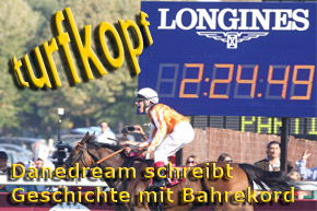 Danedream gewinnt den Arc in Paris 2011. © german-racing/Frank Sorge